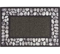 Флокированный коврик dekorelle FLOK G019 искуственная трава, 45x75 см, 1 шт. 111050