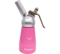 Сифон для сливок Bufett Kulinarische Produkte 0.25 л, розовый, 640008