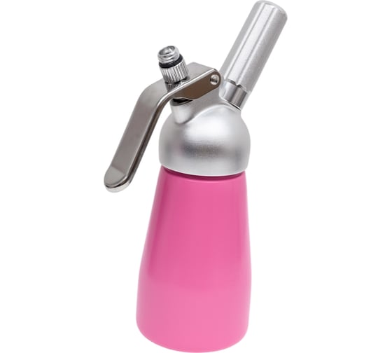 Сифон для сливок Bufett Kulinarische Produkte 0.25 л, розовый, 640008