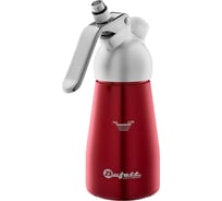 Сифон для сливок Bufett Kulinarische Produkte 0.25 л, красный металлик, 640014