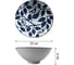 Тарелка , Japanese Collection, Очарование, глубокая, цвет белый/синий, D20см Homium platejcnew27wblue 7