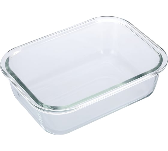 Контейнер стекл. герметич. прямоуг. 1,5л Linea Desco Regent inox 93-DE-CA-20-1500