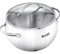 Кастрюля Regent inox 5.5л/22см с крышкой Linea APPLE B (индукция) 93-B-13