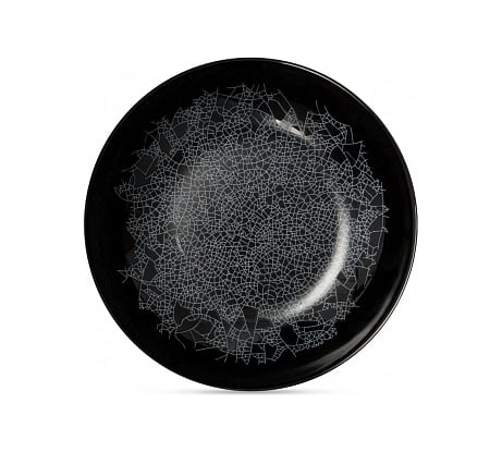 Тарелка суповая LUMINARC ZOE BLACK 20 см V0119