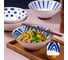Набор тарелок Homium Japanese Collection, Очарование, глубокие, 4 шт., D20 см, цвет белый/синий 371594-31-34 8
