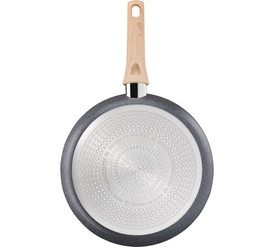 Сковорода TEFAL Natural Force G2660472 круглая 24 см покрытие Mineralia + non-stick несъемная ручка без крышки 1933742