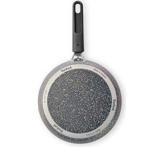 Сковорода блинная TEFAL Natural Cook 4213522 круглая 22 см несъемная ручка без крышки серый 910005399 2013430