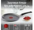 Сковорода блинная TEFAL Natural Cook 4213522 круглая 22 см несъемная ручка без крышки серый 910005399 2013430 11