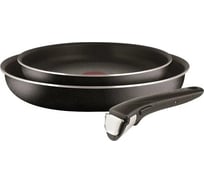 Набор посуды TEFAL Ingenio Black 04238840 3 предмета 9100054085 2013296
