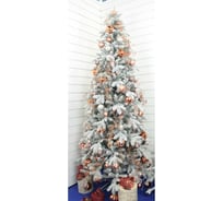 Заснеженная искусственная ель BEATREES Эдельвейс 2.1м 1034021