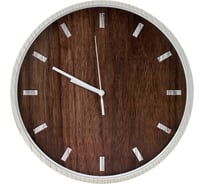 Часы настенные Вещицы "Дерево", Д300 Ш300 В38, коричневый Fancy65