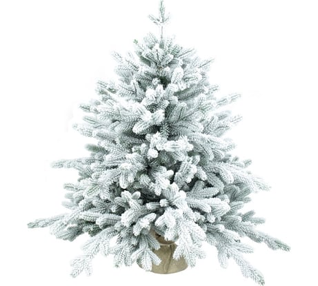 Заснеженная искусственная ель BEATREES Изумрудная 0.7м 1033007