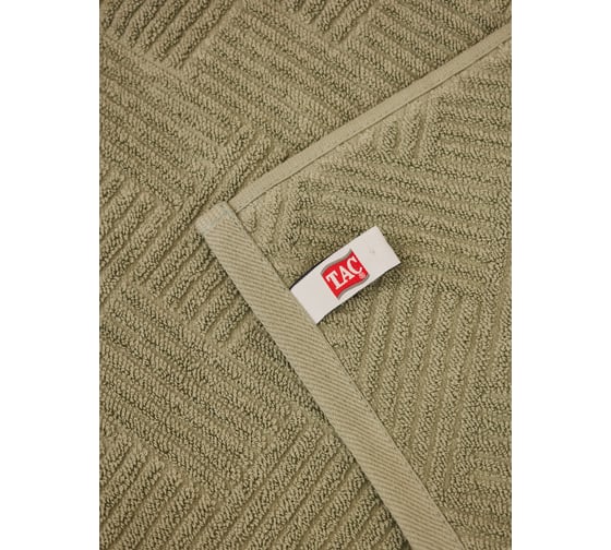 Полотенце махровое TAC VENTURA/50x90/500 г/м2 GREEN, фисташковый 2810-72515