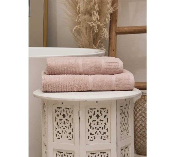 Полотенце махровое TAC DORA/70x140/550 г/м2 ROSE, светло-розовый 2809-72461