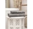 Полотенце махровое TAC DORA/50x90/550 г/м2 GRAY, серый 2808-72423 2