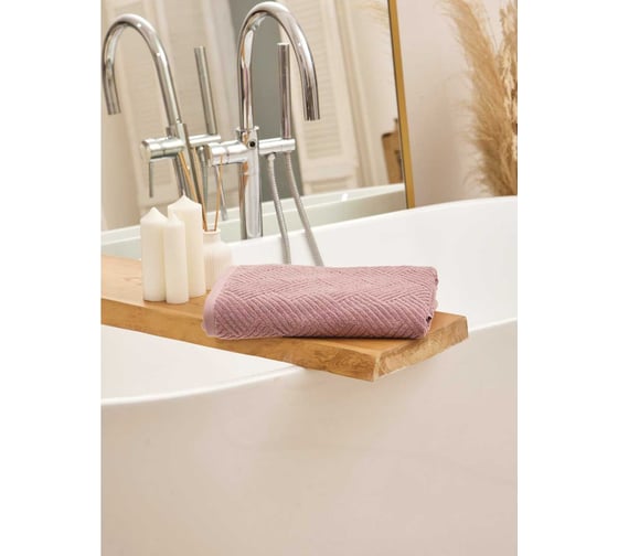 Полотенце махровое TAC VENTURA/70x140/500 г/м2 LAVENDER, лавандовый 2811-72591 1