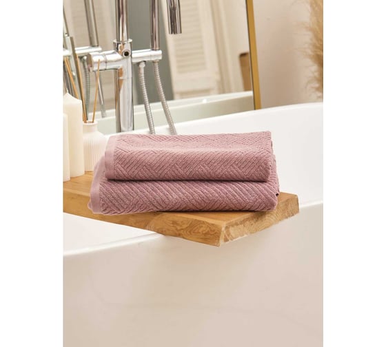 Полотенце махровое TAC VENTURA/70x140/500 г/м2 LAVENDER, лавандовый 2811-72591