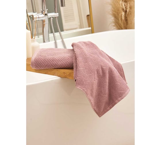 Полотенце махровое TAC VENTURA/70x140/500 г/м2 LAVENDER, лавандовый 2811-72591
