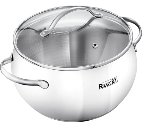 Кастрюля Regent inox 2.7л/18см с крышкой Linea APPLE B (индукция) 93-B-2