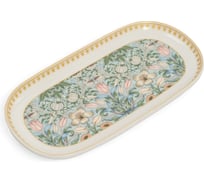 Овальное блюдо FIORETTA FLOWERS 24.4x12.5 см TDB596