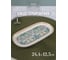 Овальное блюдо FIORETTA FLOWERS 24.4x12.5 см TDB596 2
