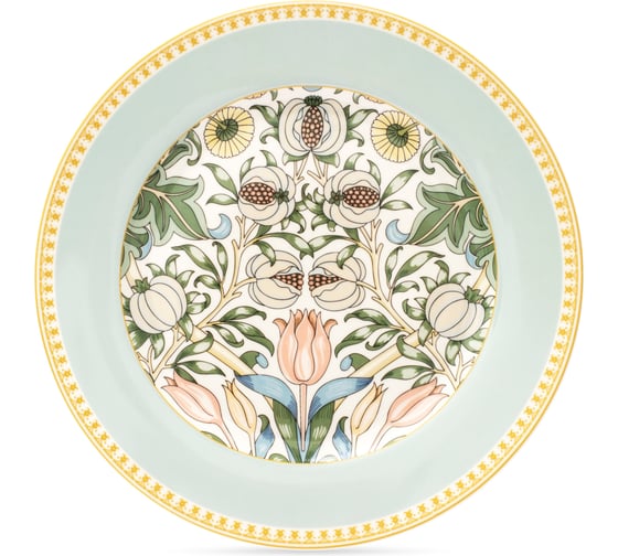 Набор десертных тарелок FIORETTA FLOWERS 6 шт, 19 см TDS587 1