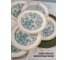 Набор обеденных тарелок FIORETTA FLOWERS 6 шт, 27 см TDS586 4