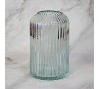 Текстурная декоративная ваза Никольский завод светотехнического стекла ХАРВИБЕЙ3 средняя, диаметр 115 мм, высота 20 см, 1250 мл 071584