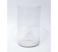 Ваза Никольский завод светотехнического стекла Трубка250 высота 25 см, диаметр 25 см 056430