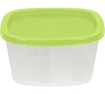 Контейнер квадратный для СВЧ и заморозки Мультипласт Групп 0,5 л 24 МИКС MPG5965