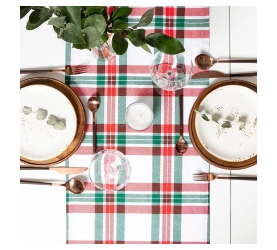 Дорожка Этель Нoliday decoration 40x149 см, 100% хлопок, репс 210 г/кв.м 7182048