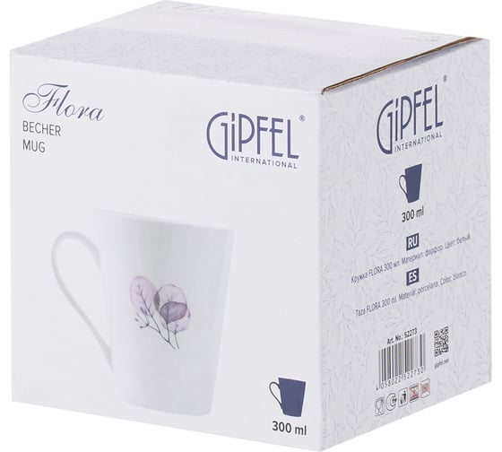 Кружка Gipfel Flora 300 мл 52273