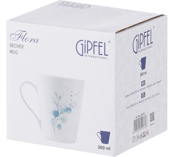 Кружка Gipfel Flora 300 мл 52272
