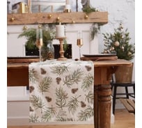 Дорожка на стол Этель Christmas tree 40х147 см, 100% хлопок, саржа 190 г/кв.м 5135209