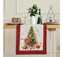 Дорожка на стол Этель Щелкунчик 40x147 +/- 5 см, 100% хлопок, саржа 190 г/кв.м 9905077