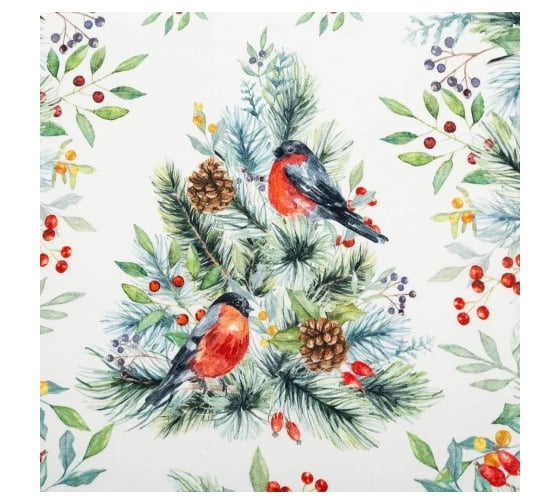 Дорожка на стол Этель Сhristmas bells 40x147 +/- 5 см, 100% хлопок, саржа 190 г/кв.м 7346928
