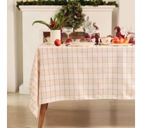 Скатерть Этель Bright cage 110x149 см, 100% хлопок, рогожка 186 г/кв.м 10658869