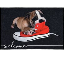 Влаговпитывающий коврик VORTEX Velur Щенок 40x60 см 24238