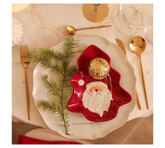 Скатерть Этель Christmas wreath диаметр 150 см +/-3 см с ВГМО, 100% хлопок, саржа 190 г/кв.м 10554232
