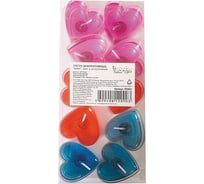 Декоративные свечи Волшебная страна Love цвет в ассортименте, 10 шт в пвх коробке 003612