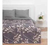 Покрывало Экономь и Я 2 спальный Листопад 180х210±5 см, 100% полиэстер, 190 гр/м2 7581113