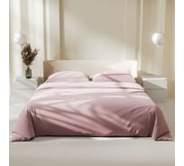 Комплект постельного белья LoveLife 1.5 спальный Almond flower 150х215 см, 150х225 см, 50х70±3 см, 2 шт, микрофибра 85 г/кв.м 9444910