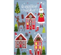 Полотенце Доляна Волшебного счастья 35x60 см, 100% хлопок, 160 г/м2 4389630