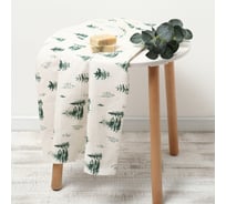 Полотенце Этель Ёлочки 80x150 см, 100% хлопок, ваф.полотно, 160 г/м2 10548969