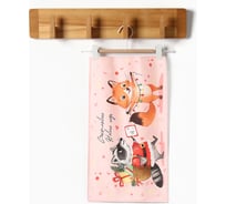 Кухонное полотенце Этель Веселый Новый год 40x70 см, 100% хлопок, саржа 190 г/м2 10404637