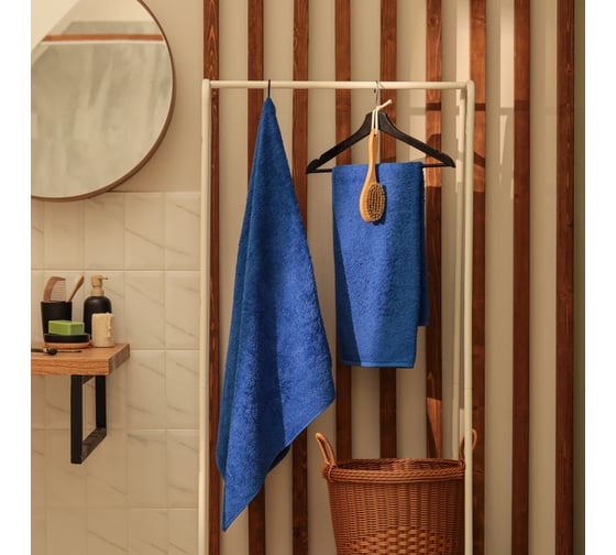 Махровое полотенце Этель Терри 50х90 см, электрик, 100% хлопок, 430 г/м2 4807940 1