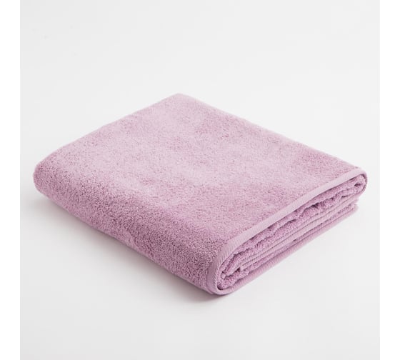 Махровое полотенце Этель Organic Lavender 100x150 см, 100% хлопок, 420гр/м2 5572872 1