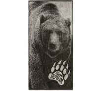 Махровое полотенце Этель Медведь 50x90 см, 100% хлопок, 420 гр/м2 7166935
