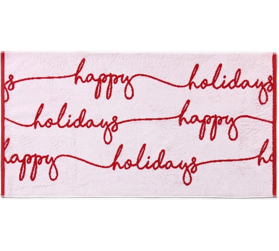 Махровое полотенце Этель Happy holiday, 70x130 см, 100% хлопок, 420 г/м2 10571865 1