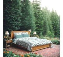 Комплект постельного белья Волшебная Ночь перкаль, Евро, SPRINGTIME с наволочками 50/70 925655